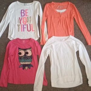 Lot of girls long sleeve size 10/12